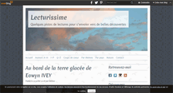 Desktop Screenshot of lecturissime.com
